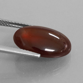 Hessonite Garnet Gemstone in 16 x 12 mm (calibrated) Size for Sale, Hessonite Garnet Stone in Orange Color
