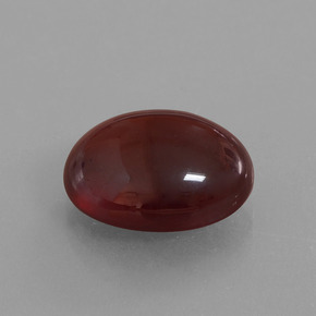 9.13 ct Orange Hessonite Garnet Stone, Natural Hessonite Garnet in Oval Cabochon Shape for Sale