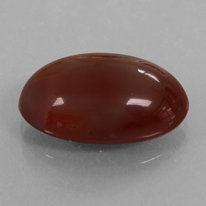 8.24 ct Orange Hessonite Garnet Stone, Natural Hessonite Garnet in Oval Cabochon Shape for Sale
