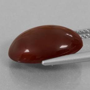 Hessonite Garnet Gemstone in 14.8 x 10.1 mm Size for Sale, Hessonite Garnet Stone in Orange Color