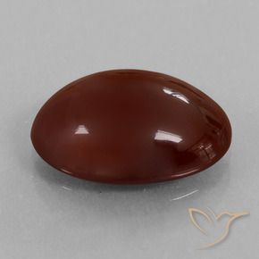 7.07 ct Brown Hessonite Garnet Stone, Natural Hessonite Garnet in Oval Cabochon Shape for Sale