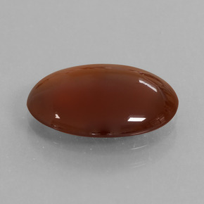 5.00 ct Brown Hessonite Garnet Stone, Natural Hessonite Garnet in Oval Cabochon Shape for Sale
