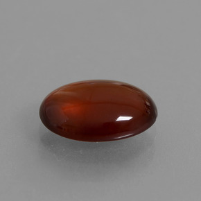 1.99 ct Orange Hessonite Garnet Stone, Natural Hessonite Garnet in Oval Cabochon Shape for Sale