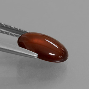 Hessonite Garnet Gemstone in 9 x 7 mm (calibrated) Size for Sale, Hessonite Garnet Stone in Orange Color