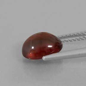Hessonite Garnet Gemstone in 9 x 7 mm (calibrated) Size for Sale, Hessonite Garnet Stone in Orange Color