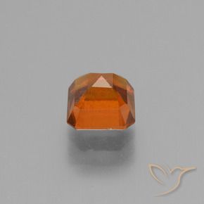 Hessonite Garnet Gemstone in 6 x 6 mm (calibrated) Size for Sale, Hessonite Garnet Stone in Amber Orange Color