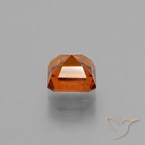 Hessonite Garnet Gemstone in 6 x 6 mm (calibrated) Size for Sale, Hessonite Garnet Stone in Fire Orange Color
