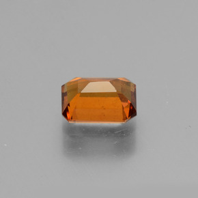 Hessonite Garnet Gemstone in 7 x 5.3 mm Size for Sale, Hessonite Garnet Stone in Cinnamon Orange Color