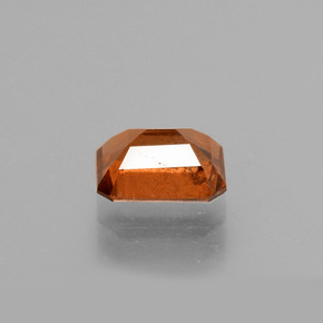 Hessonite Garnet Gemstone in 7.3 x 5.6 mm Size for Sale, Hessonite Garnet Stone in Cinnamon Orange Color