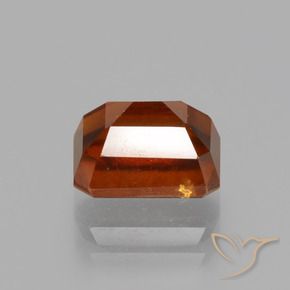 Hessonite Garnet Gemstone in 8 x 6 mm (calibrated) Size for Sale, Hessonite Garnet Stone in Deep Orange Color