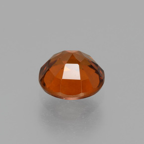 Hessonite Garnet Gemstone in 6.5 mm (calibrated) Size for Sale, Hessonite Garnet Stone in Cinnamon Orange Color