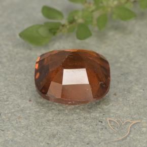Hessonite Garnet Gemstone in 7 x 7 mm (calibrated) Size for Sale, Hessonite Garnet Stone in Amber Orange Color