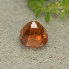 Hessonite Garnet Gemstone in 6 x 6 mm (calibrated) Size for Sale, Hessonite Garnet Stone in Yellowish Orange Color