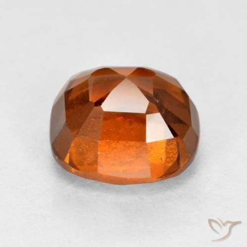 Hessonite Garnet Gemstone in 7 x 7 mm (calibrated) Size for Sale, Hessonite Garnet Stone in Fire Orange Color