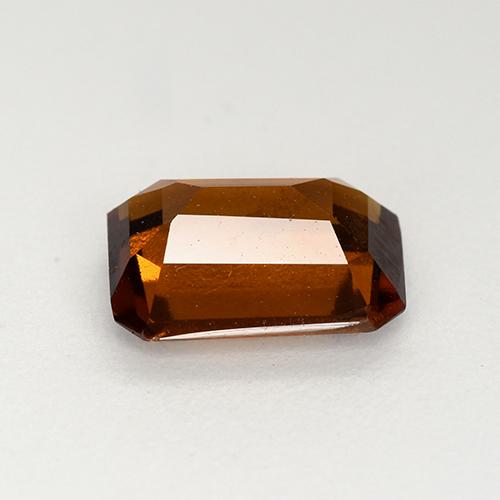 Hessonite Garnet Gemstone in 9 x 7 mm (calibrated) Size for Sale, Hessonite Garnet Stone in Medium Orange Color