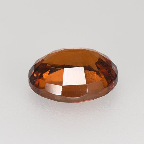 Hessonite Garnet Gemstone in 8.8 x 7.3 mm Size for Sale, Hessonite Garnet Stone in Deep Orange Color