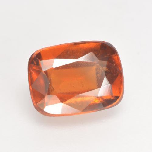 2.86 ct Orange Hessonite Garnet Stone, Natural Hessonite Garnet in Cushion-Cut Shape for Sale