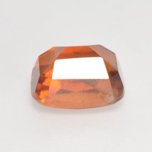 Hessonite Garnet Gemstone in 8.4 x 6.3 mm Size for Sale, Hessonite Garnet Stone in Medium Orange Color