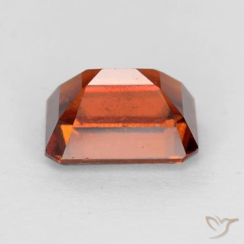 Hessonite Garnet Gemstone in 8 x 6 mm (calibrated) Size for Sale, Hessonite Garnet Stone in Fire Orange Color