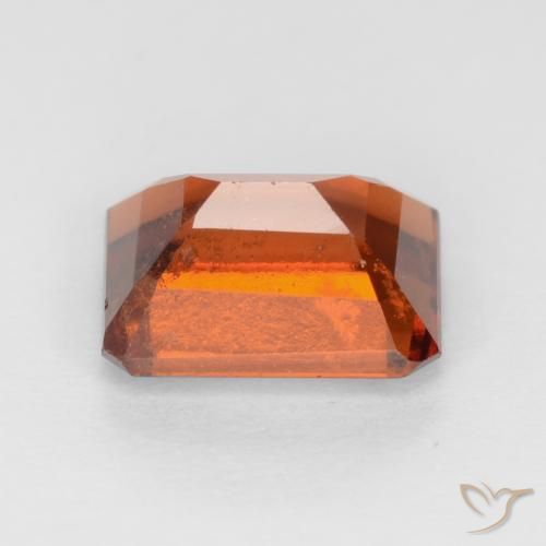Hessonite Garnet Gemstone in 8 x 6 mm (calibrated) Size for Sale, Hessonite Garnet Stone in Amber Orange Color
