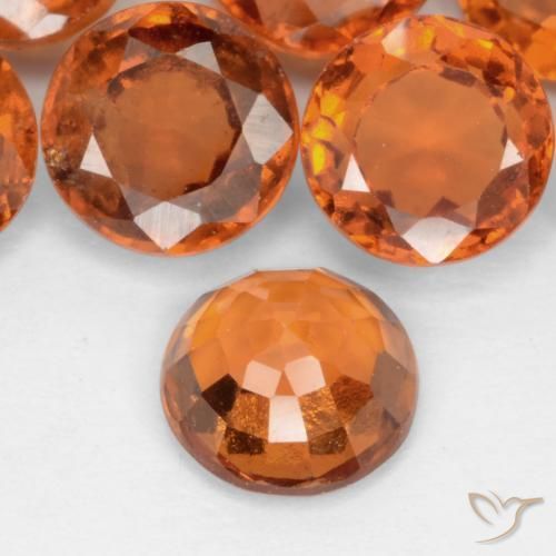 Best Hessonite Garnets for Stud Earrings | Matching Size and Color