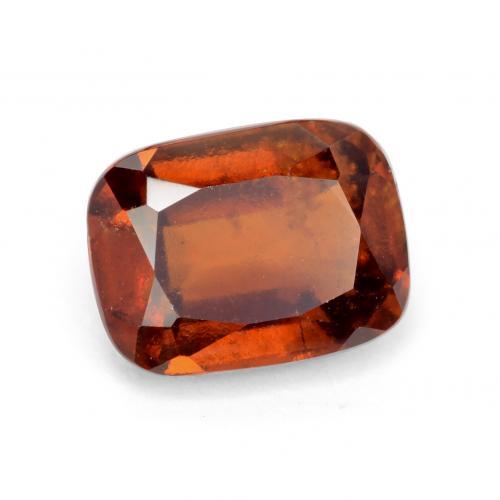 2.32 ct Orange Hessonite Garnet Stone, Natural Hessonite Garnet in Cushion-Cut Shape for Sale