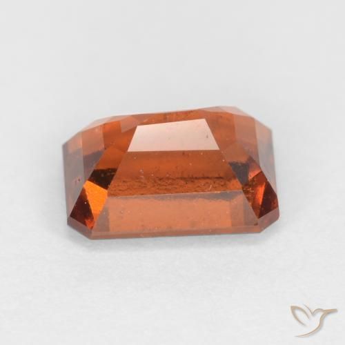 Hessonite Garnet Gemstone in 7 x 5 mm (calibrated) Size for Sale, Hessonite Garnet Stone in Deep Orange Color