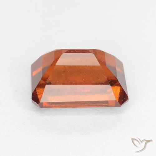 Hessonite Garnet Gemstone in 7 x 5 mm (calibrated) Size for Sale, Hessonite Garnet Stone in Deep Orange Color
