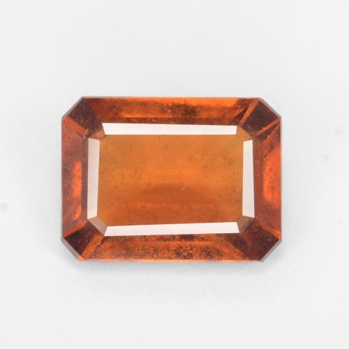 Naranja rojizo Granate Hesonita Gema - 1.8ct Forma octagonal (ID: 548419)