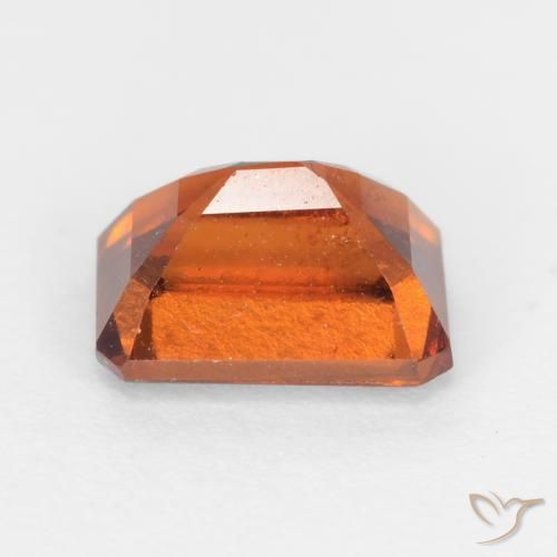 Hessonite Garnet Gemstone in 7 x 5 mm (calibrated) Size for Sale, Hessonite Garnet Stone in Amber Orange Color