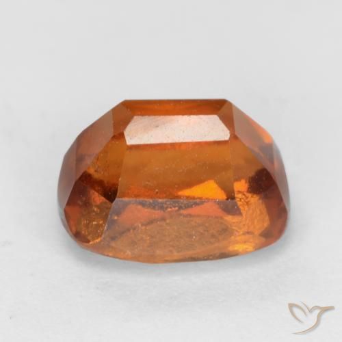 Hessonite Garnet Gemstone in 8 x 6 mm (calibrated) Size for Sale, Hessonite Garnet Stone in Deep Orange Color