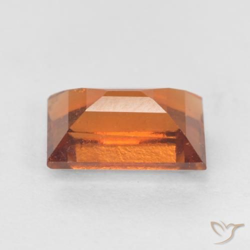 Hessonite Garnet Gemstone in 7 x 5 mm (calibrated) Size for Sale, Hessonite Garnet Stone in Deep Orange Color