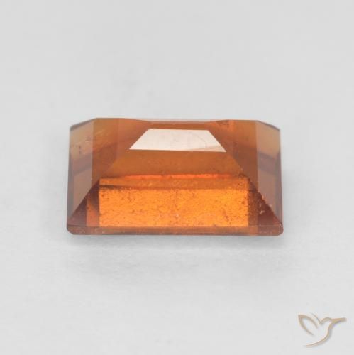 Hessonite Garnet Gemstone in 7 x 5 mm (calibrated) Size for Sale, Hessonite Garnet Stone in Deep Orange Color