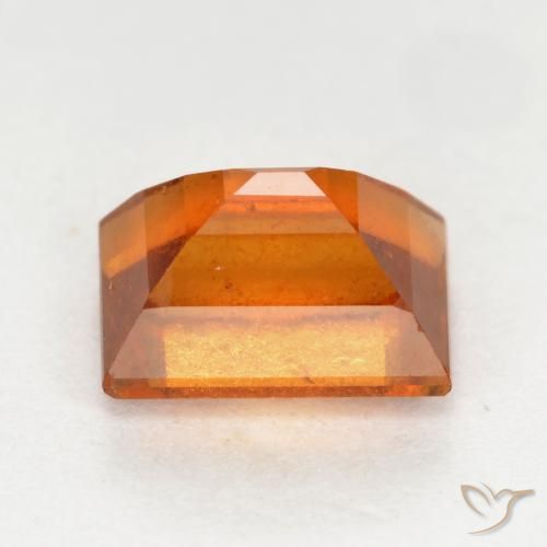 Hessonite Garnet Gemstone in 7 x 5 mm (calibrated) Size for Sale, Hessonite Garnet Stone in Deep Orange Color
