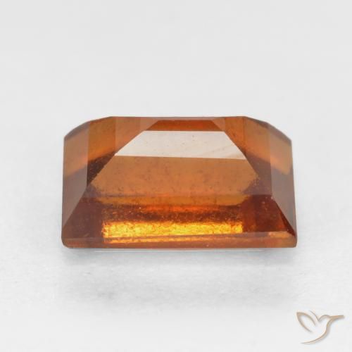 Hessonite Garnet Gemstone in 7 x 5 mm (calibrated) Size for Sale, Hessonite Garnet Stone in Amber Orange Color