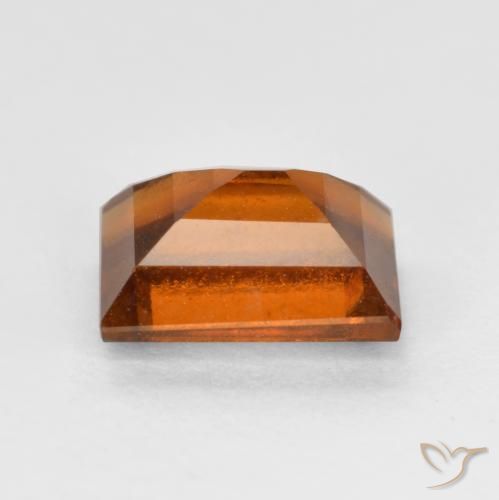 Hessonite Garnet Gemstone in 7 x 5 mm (calibrated) Size for Sale, Hessonite Garnet Stone in Medium-Dark Orange Color