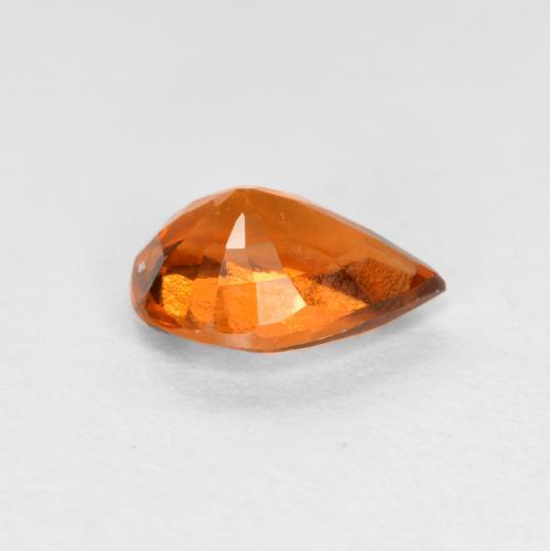 Hessonite Garnet Gemstone in 7 x 5 mm (calibrated) Size for Sale, Hessonite Garnet Stone in Medium-Dark Orange Color