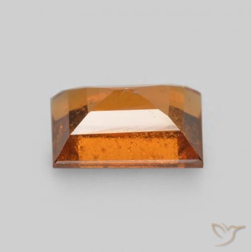 Hessonite Garnet Gemstone in 7 x 5 mm (calibrated) Size for Sale, Hessonite Garnet Stone in Medium-Dark Orange Color