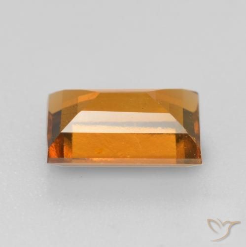 Hessonite Garnet Gemstone in 7 x 5 mm (calibrated) Size for Sale, Hessonite Garnet Stone in Earth Orange Color