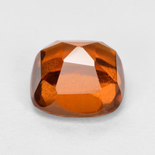 Hessonite Garnet Gemstone in 7 x 7 mm Size for Sale, Hessonite Garnet Stone in Fire Orange Color