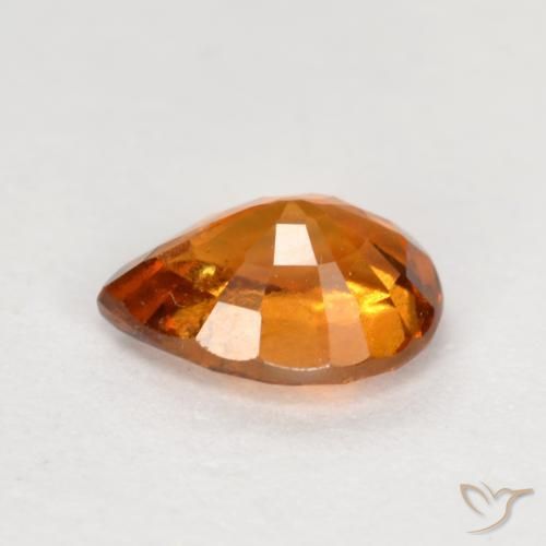 Hessonite Garnet Gemstone in 7 x 5 mm (calibrated) Size for Sale, Hessonite Garnet Stone in Deep Orange Color