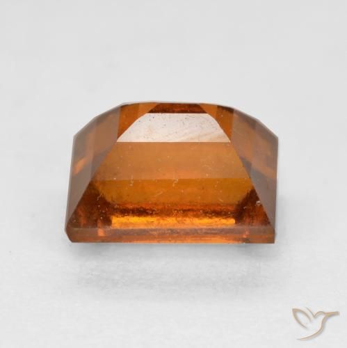 Hessonite Garnet Gemstone in 6.3 x 4.9 mm Size for Sale, Hessonite Garnet Stone in Deep Orange Color