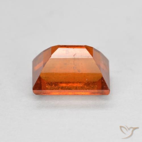 Hessonite Garnet Gemstone in 6.1 x 4.5 mm Size for Sale, Hessonite Garnet Stone in Fire Orange Color