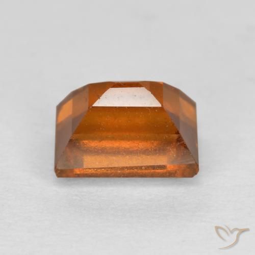 Hessonite Garnet Gemstone in 5.8 x 4.5 mm Size for Sale, Hessonite Garnet Stone in Medium Orange Color