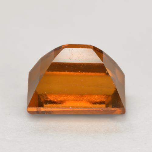 Hessonite Garnet Gemstone in 6.1 x 4.5 mm Size for Sale, Hessonite Garnet Stone in Medium-Dark Orange Color