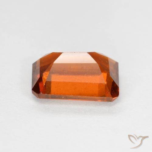 Hessonite Garnet Gemstone in 8 x 6 mm (calibrated) Size for Sale, Hessonite Garnet Stone in Fire Orange Color
