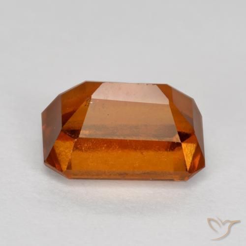 Hessonite Garnet Gemstone in 7 x 5 mm (calibrated) Size for Sale, Hessonite Garnet Stone in Fire Orange Color
