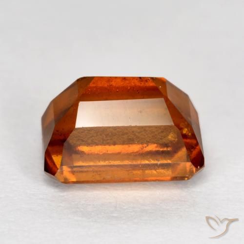 Hessonite Garnet Gemstone in 7 x 5 mm (calibrated) Size for Sale, Hessonite Garnet Stone in Deep Orange Color