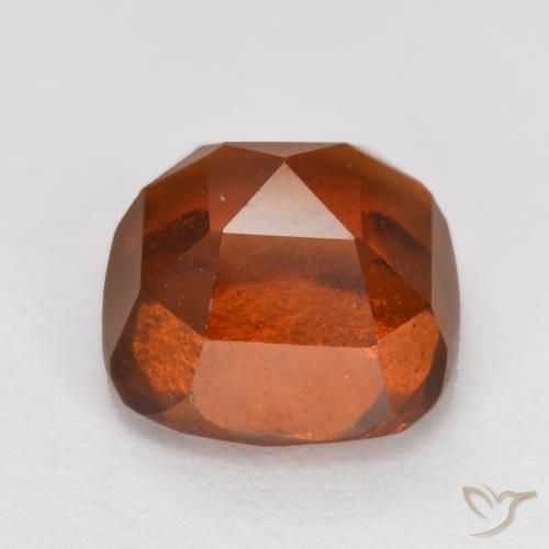 Hessonite Garnet Gemstone in 7 x 7 mm (calibrated) Size for Sale, Hessonite Garnet Stone in Fire Orange Color