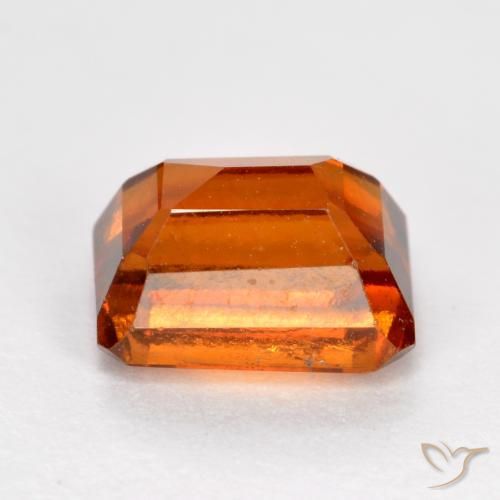 Hessonite Garnet Gemstone in 7 x 5 mm (calibrated) Size for Sale, Hessonite Garnet Stone in Reddish Orange Color
